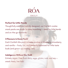 Load image into Gallery viewer, RÓA DAILY CONFETTI MIX COOKIES 20G
