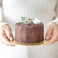Load image into Gallery viewer, X'MAS GRAND LOG CAKE (4.5"/6") (PRE-ORDER BASIS)