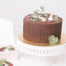 Load image into Gallery viewer, X'MAS GRAND LOG CAKE (4.5"/6") (PRE-ORDER BASIS)