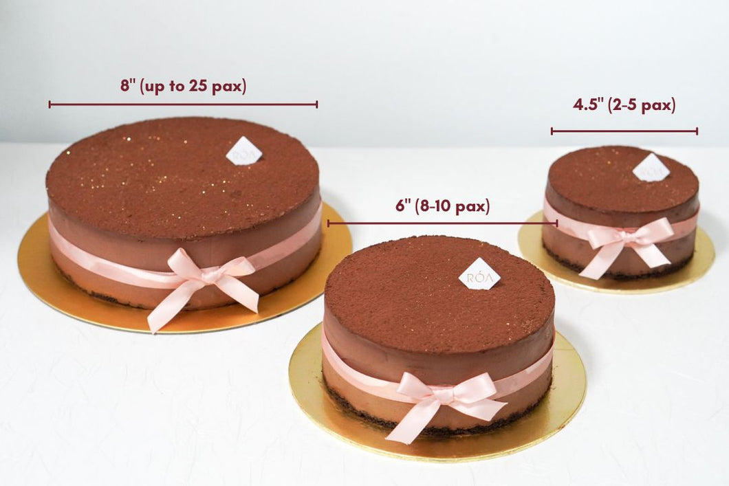CHOCOLAT GÂTEAUX MOUSSE CAKE (4.5
