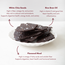 Load image into Gallery viewer, RÓA DAILY SEA SALT WITH CHIA SEED BROWNIE BRITTLE 30G
